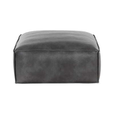 Leron Ottoman | Overcast Grey