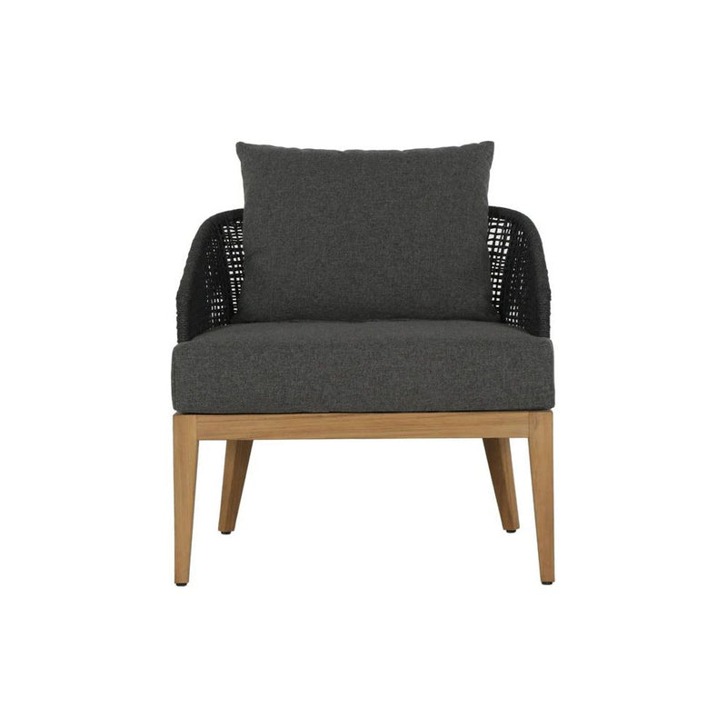 Caprina Outdoor Lounge Chair | Grey