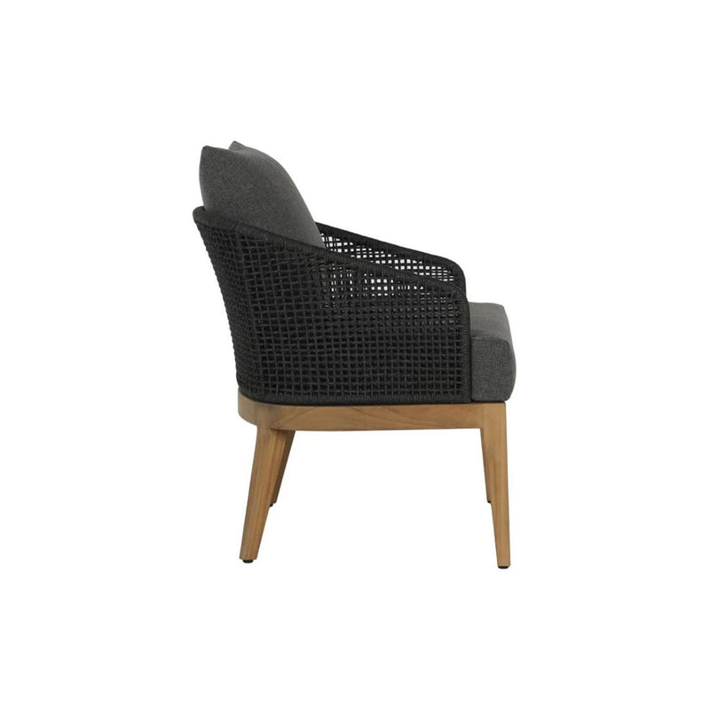 Caprina Outdoor Lounge Chair | Grey