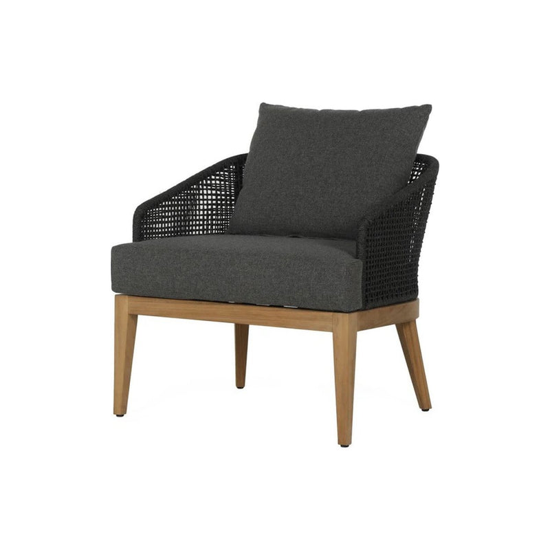 Caprina Outdoor Lounge Chair | Grey