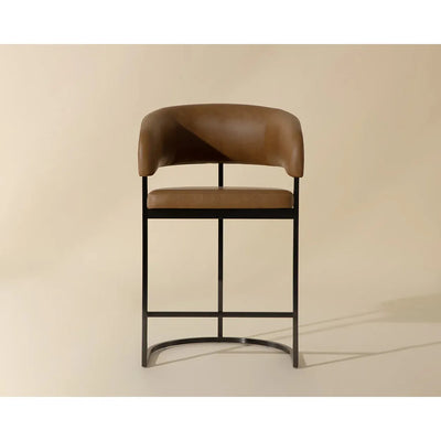 Masey Counter Stool | Milliken Cognac