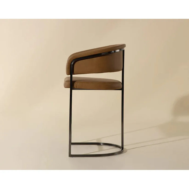 Masey Counter Stool | Milliken Cognac