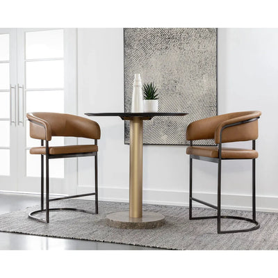 Masey Counter Stool | Milliken Cognac