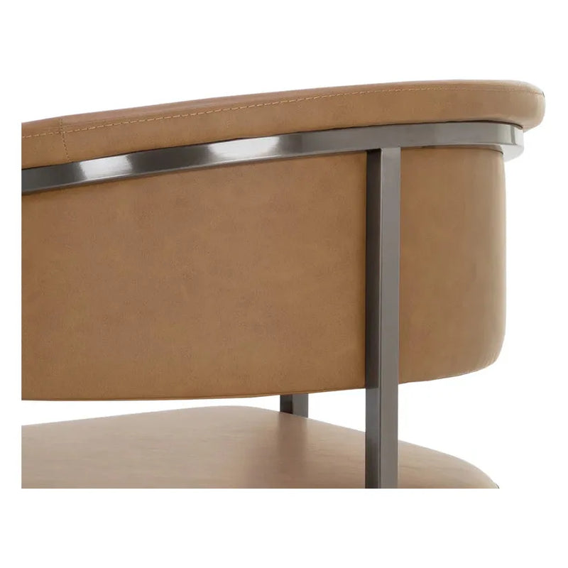 Masey Counter Stool | Milliken Cognac