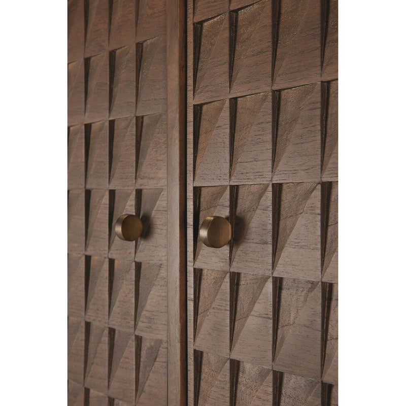 Sono Cupboard | Light Brown Teak