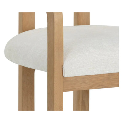 Madra Dining Chair | Ivory