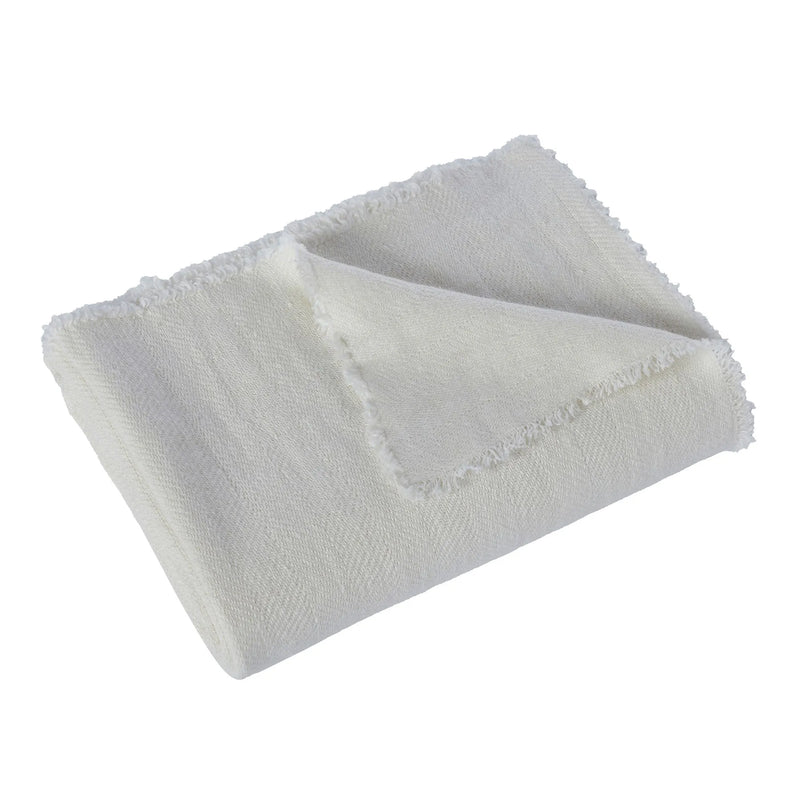 Sicily Throw | Ivory