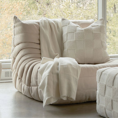 Sicily Throw | Ivory