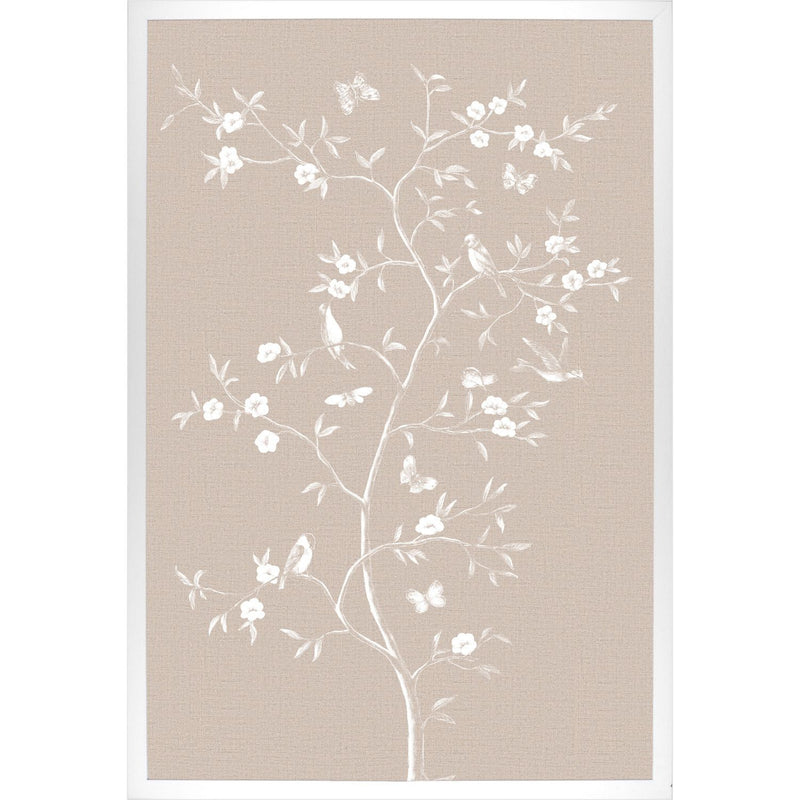 Linen Tree I Art