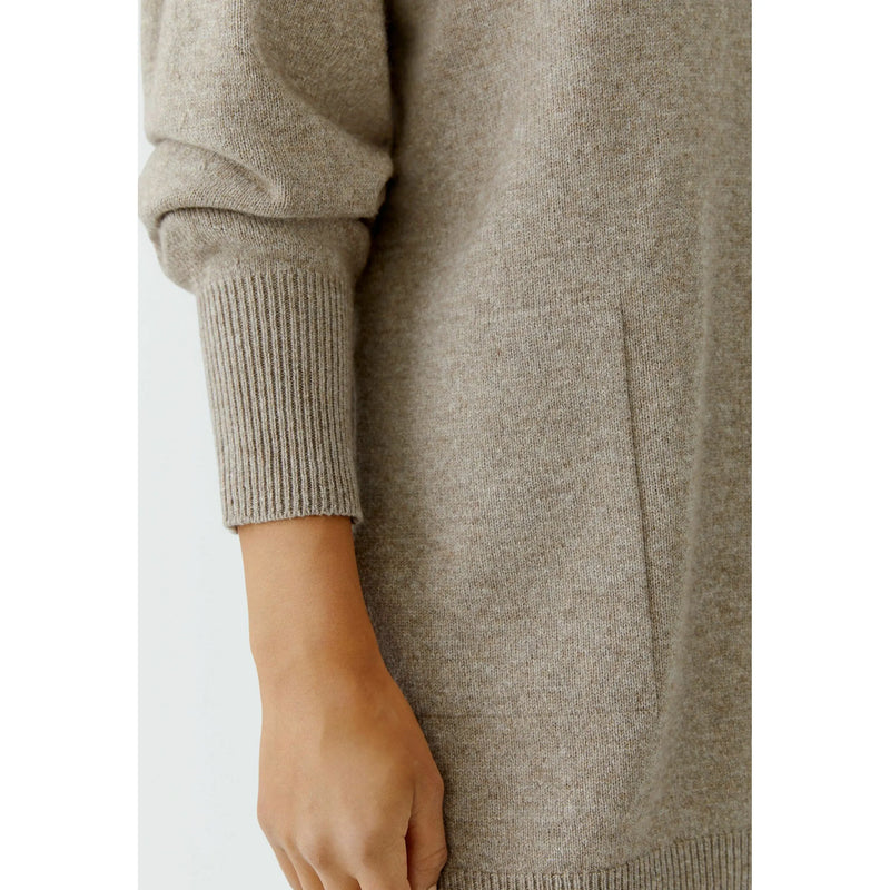 Oversized Pullover Sweater | Smokey Taupe