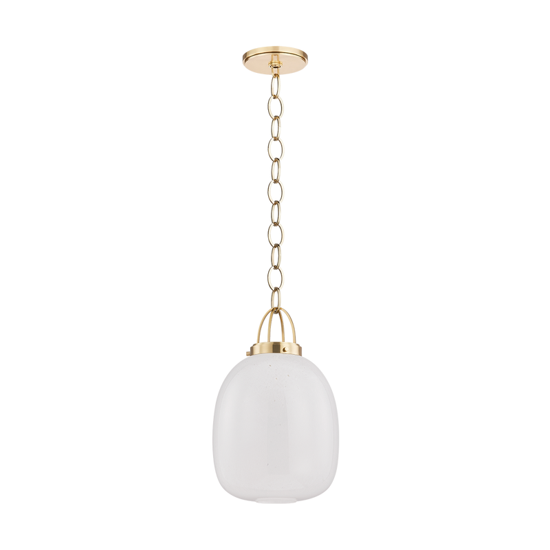 Enosburg Pendant Small | Aged Brass