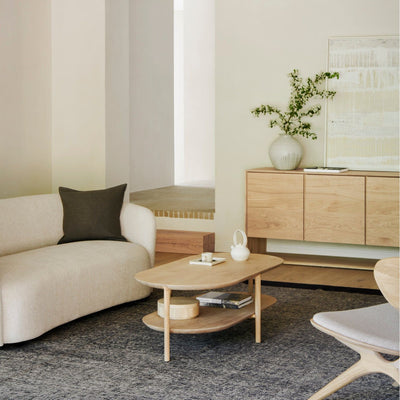 Nordic 82" Oak Sideboard