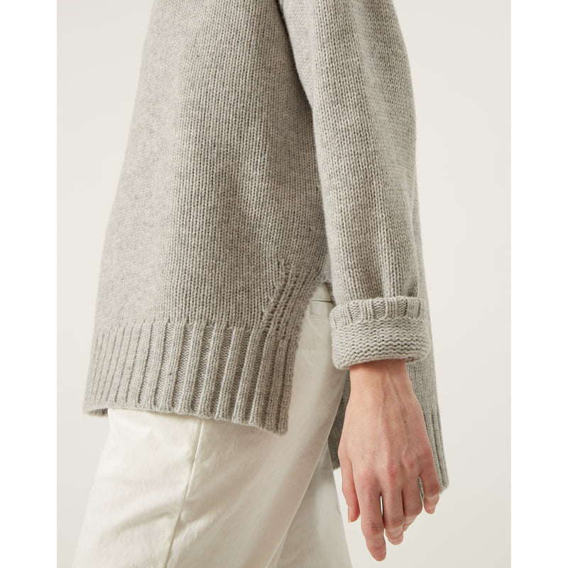 Lume Sweater | Melange Grey