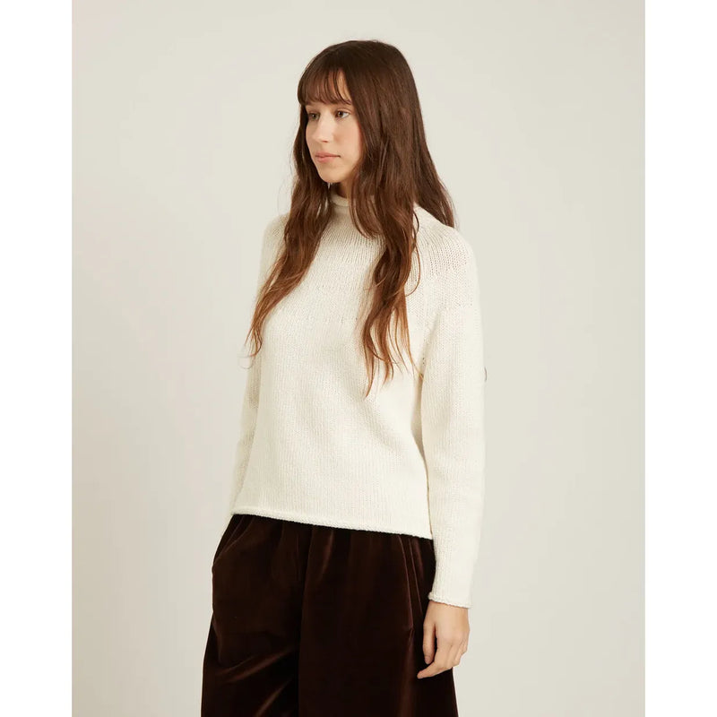 Amaris Sweater | White