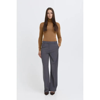 Pamila Roll Neck T-Shirt | Toffee