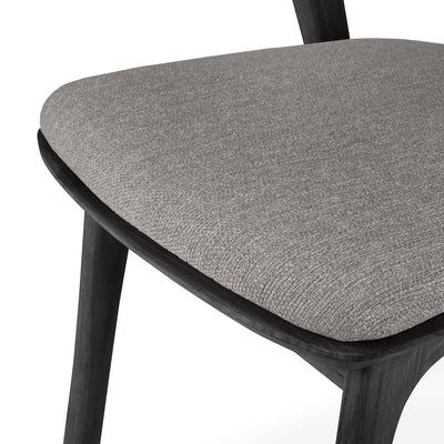 Teak Bok Outdoor Dining Chair | Black