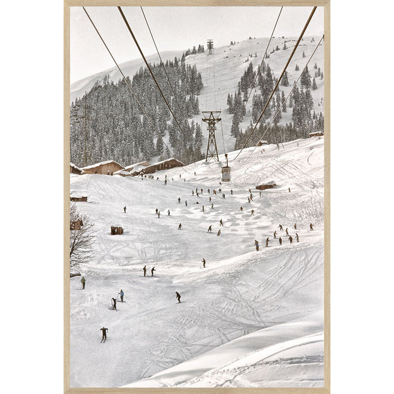 Skiing in Austria I - 1955 Art