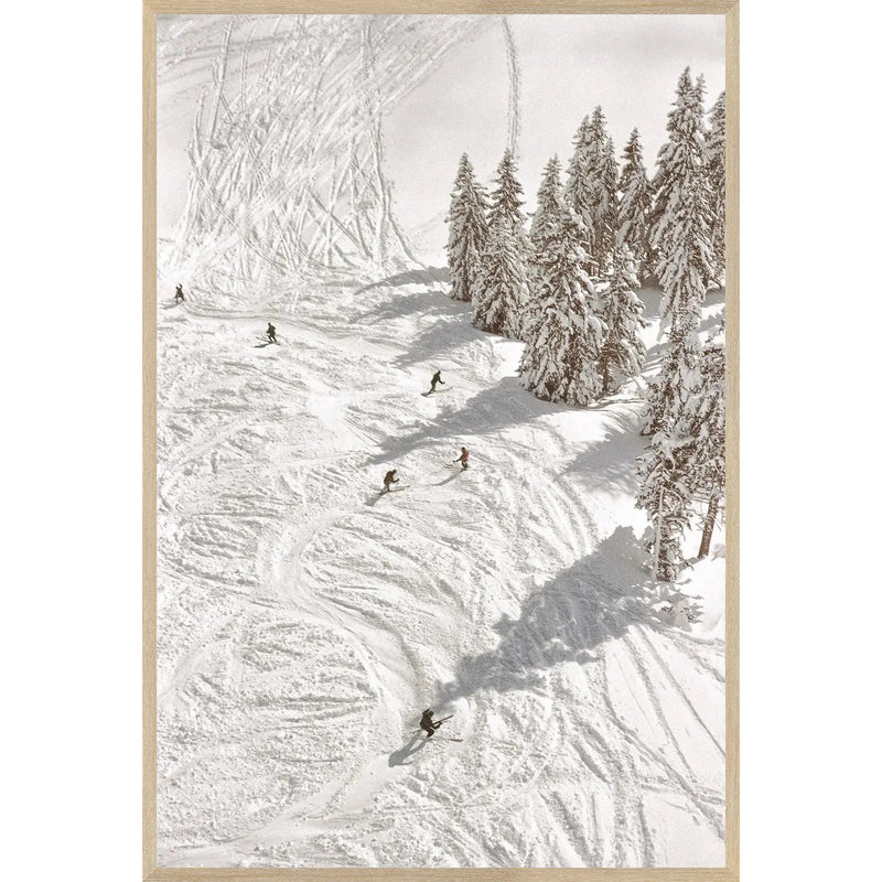 Skiing in Austria II - 1955 Art