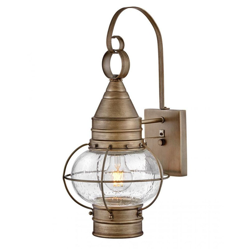 Cape Cod Wall Mount Lantern | Small | Burnished Bronze