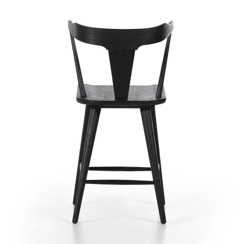 Ripple Counter Stool | Black