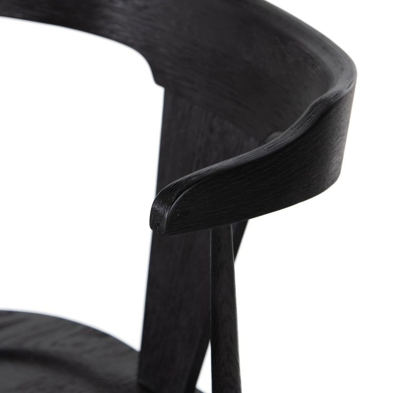 Ripple Counter Stool | Black