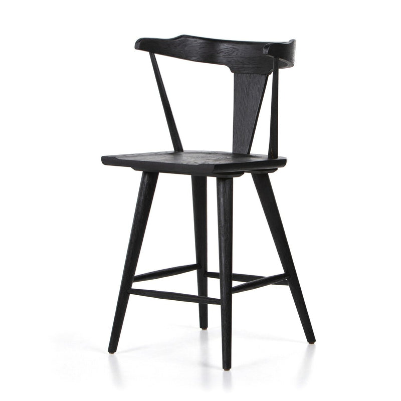 Ripple Counter Stool | Black