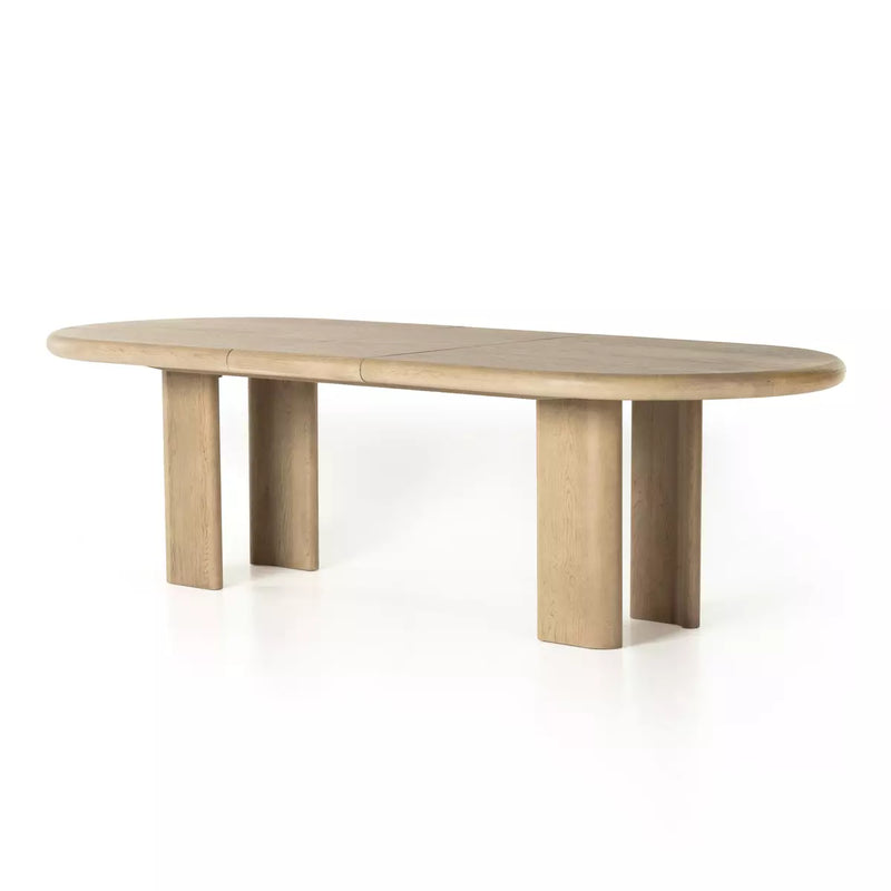 Breah Extension Dining Table | Light Oak