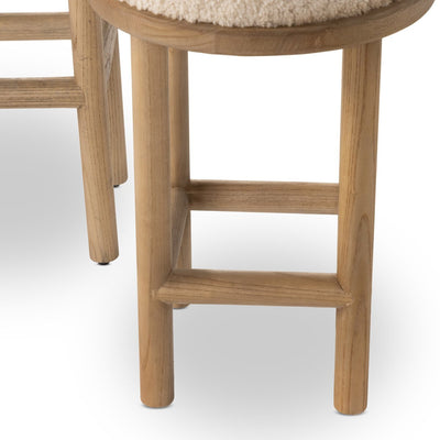 Satiny Counter Stool