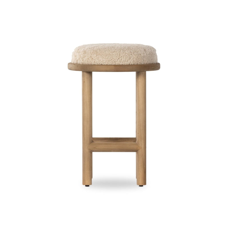 Satiny Counter Stool