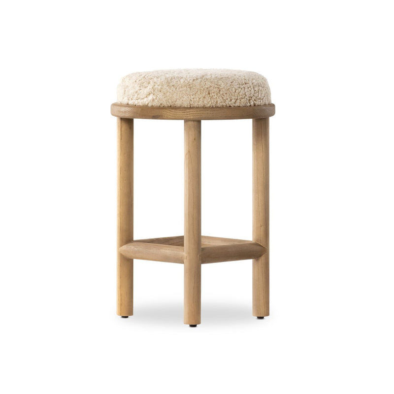 Satiny Counter Stool