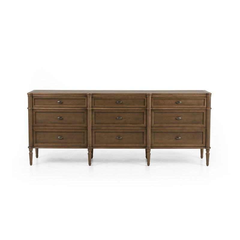 Tousse 9 Drawer Dresser | Toasted Oak