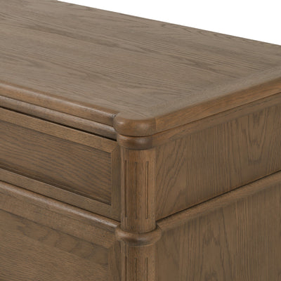 Toulouse 6 Drawer Dresser | Toasted Oak Veneer