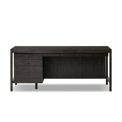 Suspension Desk | Smoked Black Veneer