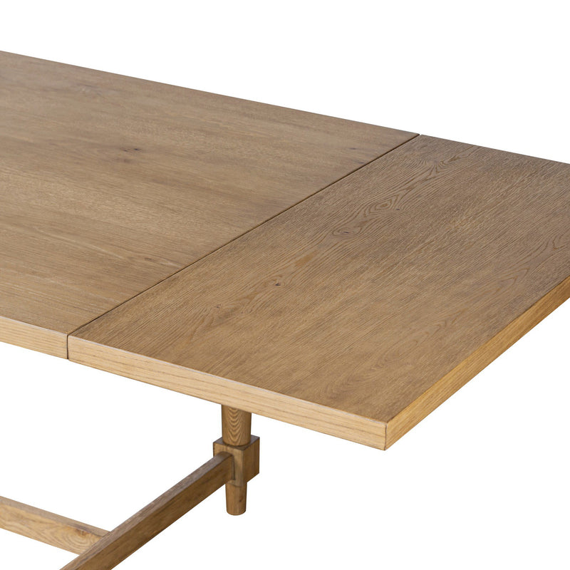 Blinn Extension Dining Table | Worn Oak Veneer