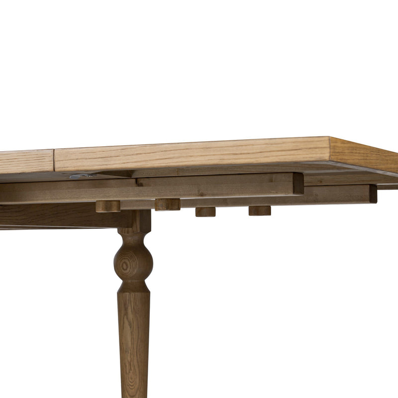 Blinn Extension Dining Table | Worn Oak Veneer