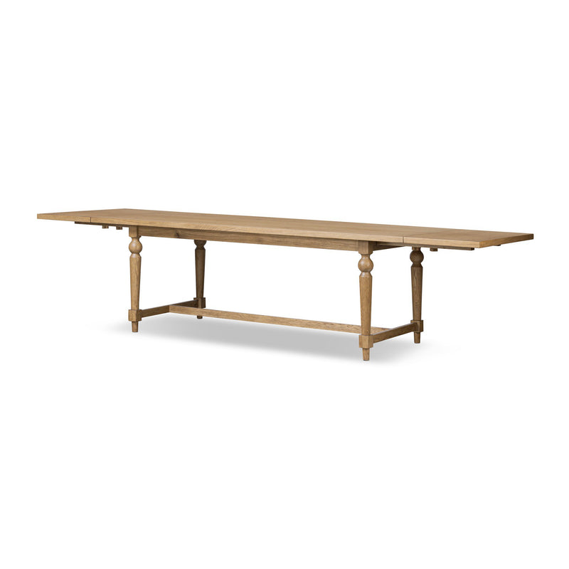 Blinn Extension Dining Table | Worn Oak Veneer