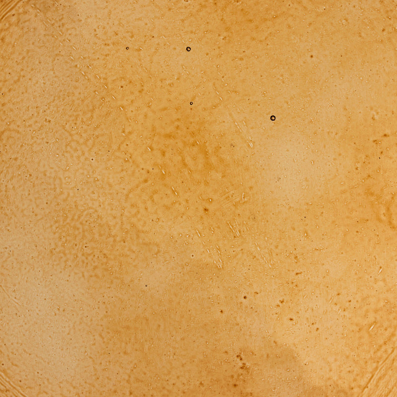 Dalston Nesting End Table Set | Amber Cast Glass