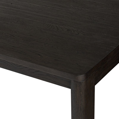 Noeline Extension Dining Table | Cracked Smoked Black Veneer