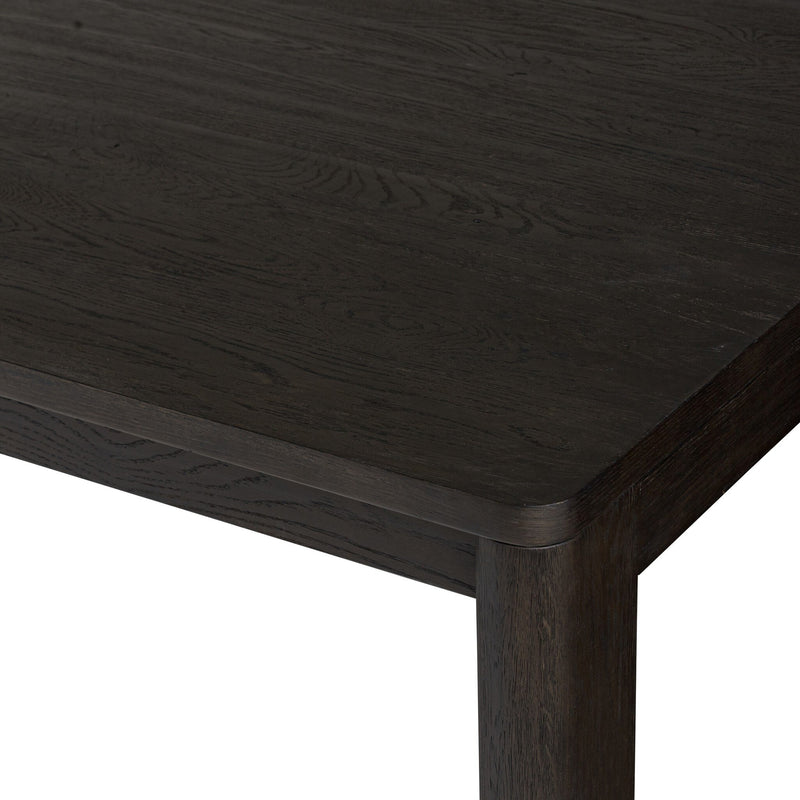 Noeline Extension Dining Table | Cracked Smoked Black Veneer