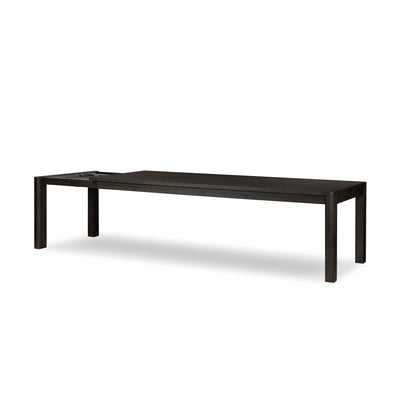 Noeline Extension Dining Table | Cracked Smoked Black Veneer