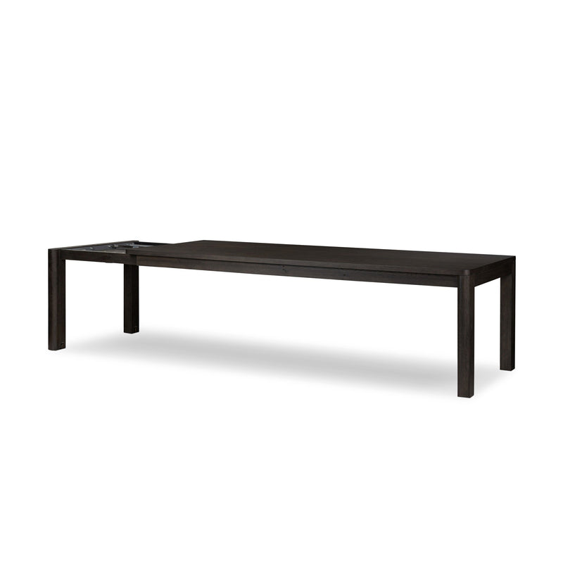 Noeline Extension Dining Table | Cracked Smoked Black Veneer