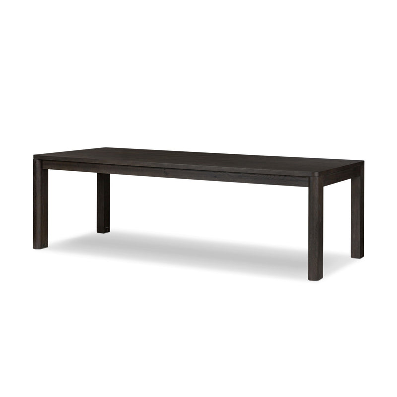 Noeline Extension Dining Table | Cracked Smoked Black Veneer
