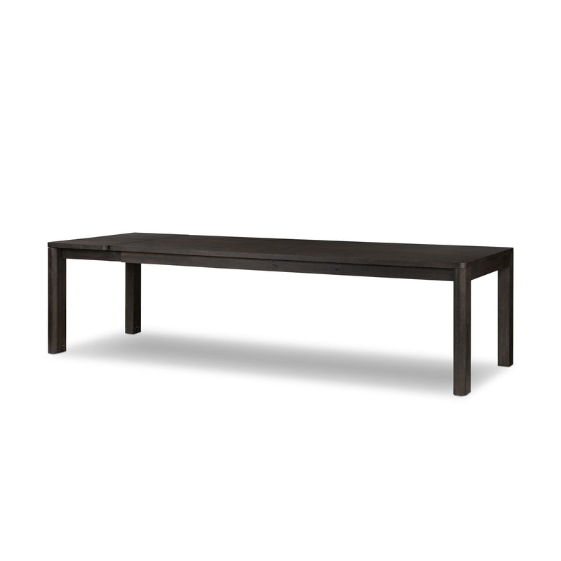 Noeline Extension Dining Table | Cracked Smoked Black Veneer