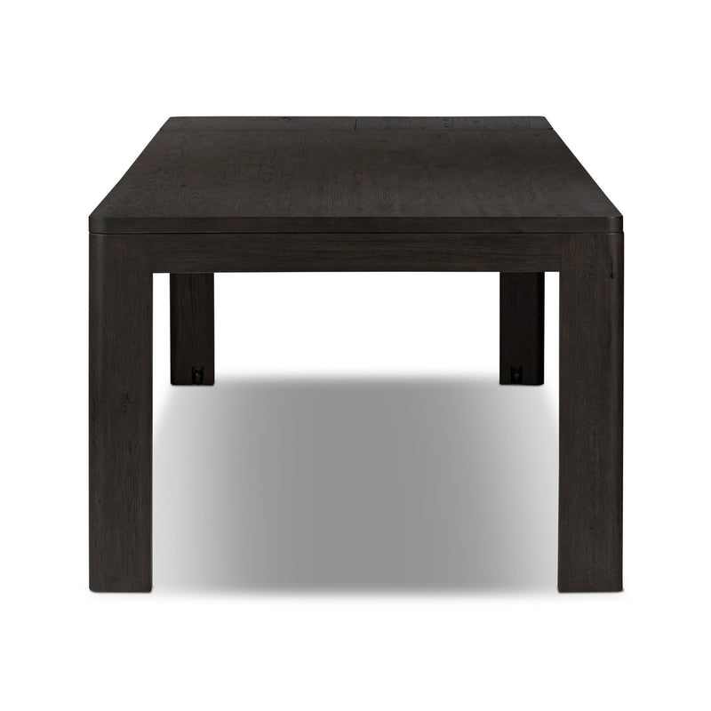 Noeline Extension Dining Table | Cracked Smoked Black Veneer