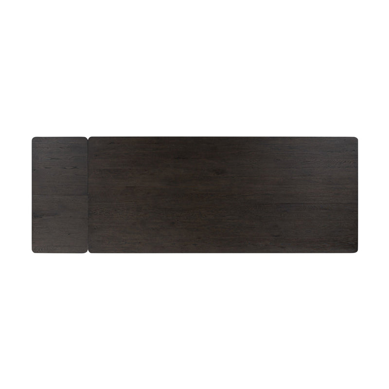 Noeline Extension Dining Table | Cracked Smoked Black Veneer