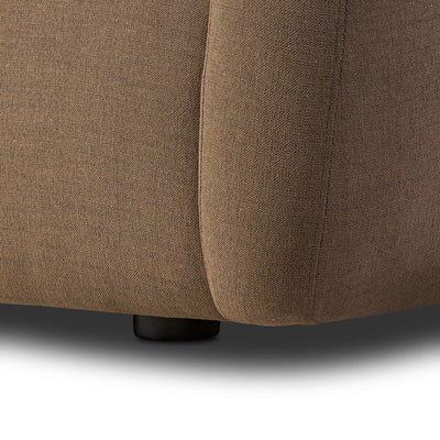 Channing 100" Sofa | Nomad Mushroom