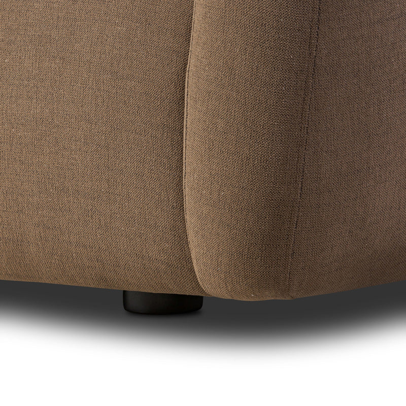 Channing 100" Sofa | Nomad Mushroom