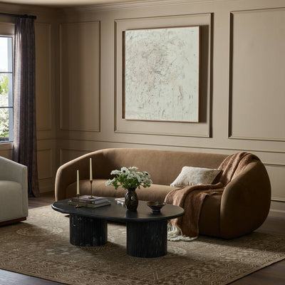 Channing 100" Sofa | Nomad Mushroom