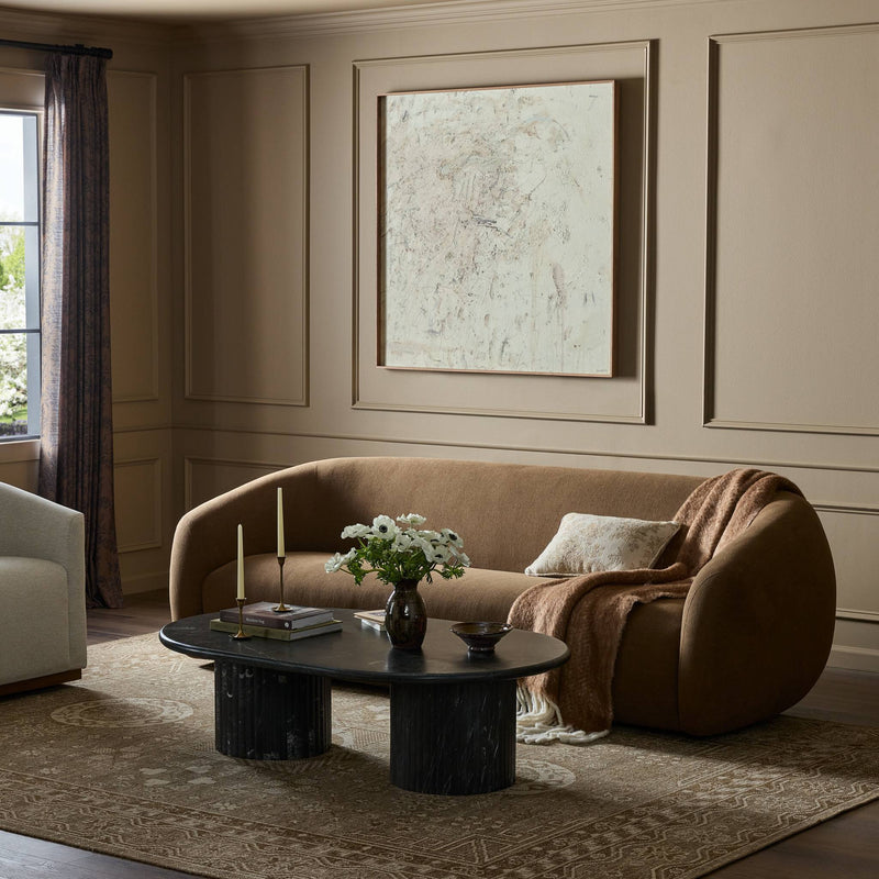 Channing 100" Sofa | Nomad Mushroom