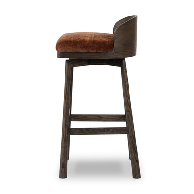Cloris Swivel Bar + Counter Stool |  Altair Sienna